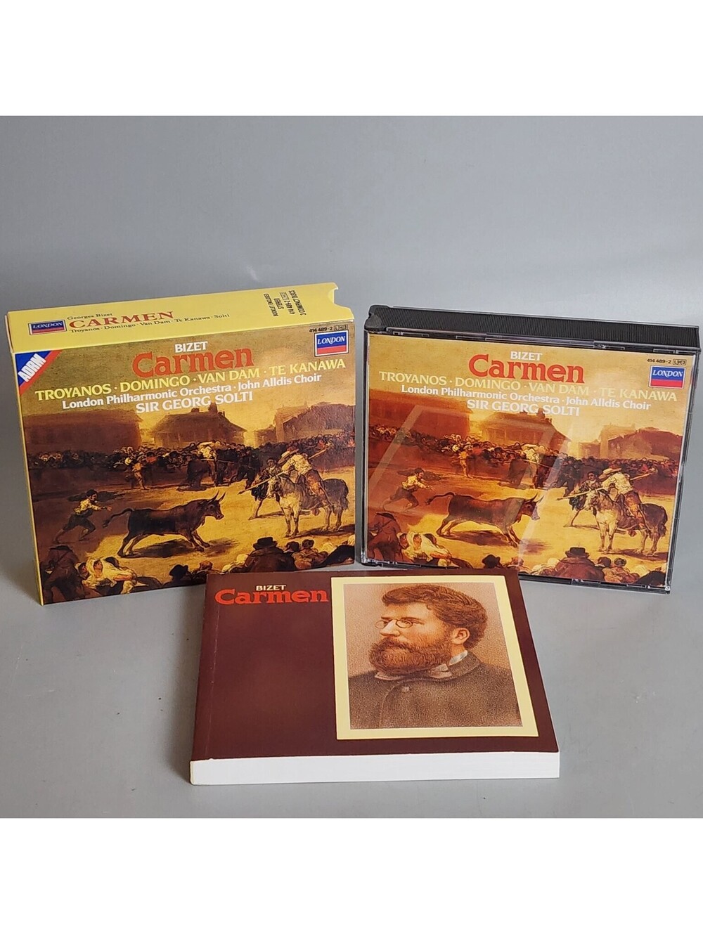 Bizet: Carmen - Solti, Troyanos, Domingo, Van Dam, Te Kanawa (3xCD Box Set)